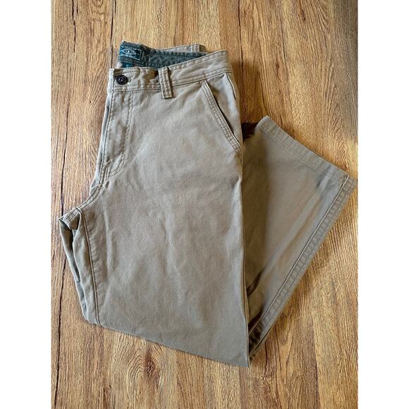 GH Bass Khaki Cargo Pants Size 32x30 - Picture 1 of 7